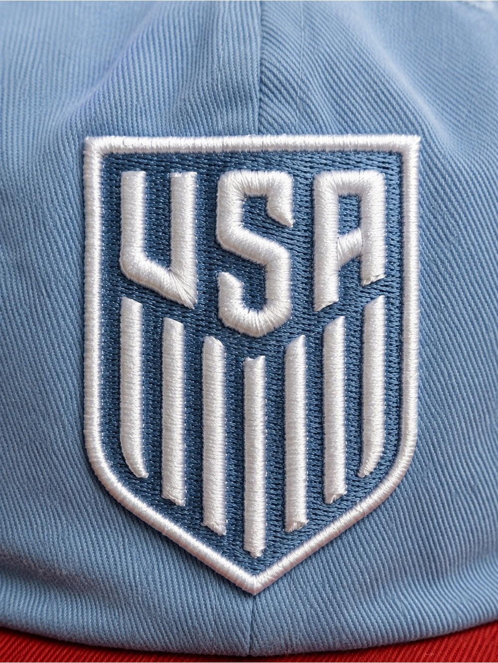 FANINK USA Soccer Snapback Hat Blue Red Vintage 1913 New With Tags - Picture 9 of 10